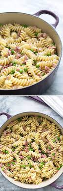 Pasta With Ham And Peas Recipe Recipes Tasty Pasta Pasta Dishes