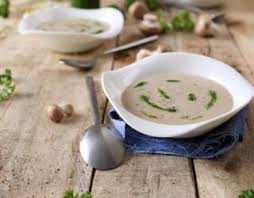 Veloute De Champignons De Paris A La Moutarde Recette Veloute Champignon Recette Veloute De Champignons Recettes De Cuisine