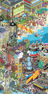 Pin By Scarlet Park On Illustration Pixel Art Isometric Art Groove Armada