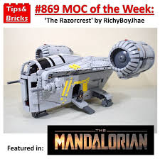 Check spelling or type a new query. Tipsandbricks On Instagram 869 Moc Of The Week Razorcrest From Star Wars The Mandalorian This W Lego Star Wars Lego Mandalorian Lego Custom Minifigures