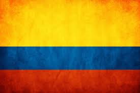 Colombia Bandera De Colombia Bandera De Bogota Pintura Del Espacio