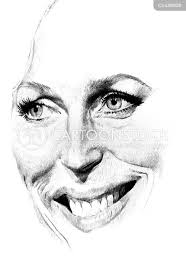 Gloria Swanson Cartoons and Comics