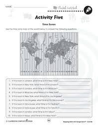 Georgia is in the eastern time zone. Read Time Zones Around The World With This Free Activity From Ccp Interactive A Division Of Classroom Complete Pre Time Zone Map Time Zones Geography For Kids