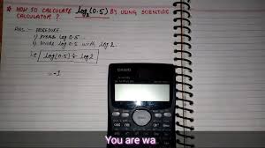 How To Calculate Log Base 2 By Using Scientific Calculator Fx 991ms By Lets Fun Youtube