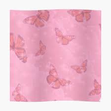 You can also upload and share your favorite cute aesthetic pink butterfly wallpapers. Pretty Pink Aesthetic Design Background With Butterflies Acrylic Block By Sameeksha1205 Redbubble