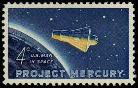 Project mercury 4 cent stamps scott # 1193 full sheet of 50 in protective sleeve. Project Mercury 1958 1963 National Postal Museum