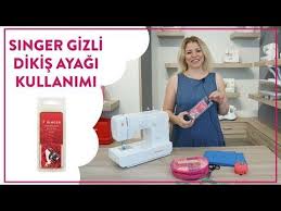 Gizli Dikis Ayagi Kullanimi Youtube Dikis Dikis Makinesi Dikis Teknikleri