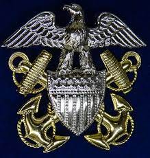 U S Navy Officers Visor Hat Eagle Visor Hats Navy Insignia