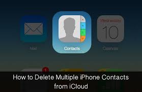 How To Delete Multiple Iphone Contacts Igeeksblog Icloud Iphone Contacts