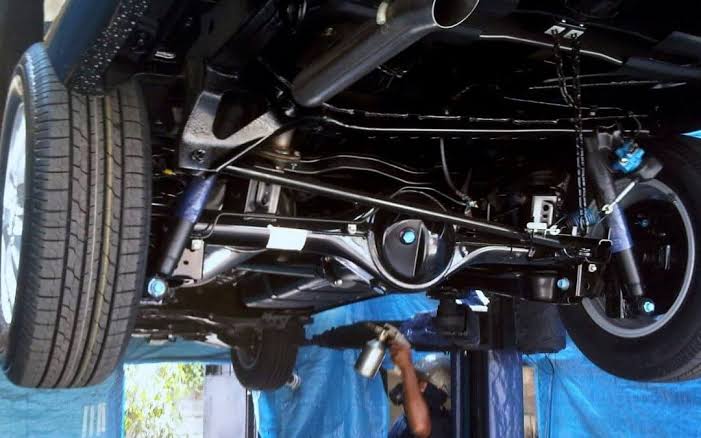 Rust-proofed underbody