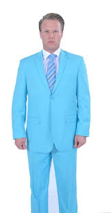 The icy blue diamond pattern is a handsome choice, while the contrasting fabric inside of the collar and cuffs offers a bold. 2 Piece Affordable Suit Online Sale Light Blue Sky Blue
