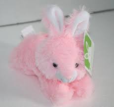 Hugfun Intl Easter Bunny Rabbit Pink Plush Soft Walmart 6 Small Toy Laying Mini Easter Plush Bunny Plush Easter Bunny Rabbit
