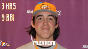 Keith Hits Three Homers, Drives In Nine As Baseball Routs Benedict