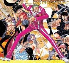 One Piece Film Gold One Piece Comic Book Cover Anime