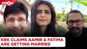 Aamir Khan & Fatima Sana Shaikh to get MARRIED? KRK makes shocking claims