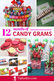 Have yourself a merry little christmas candy jar 12 Lovely Candy Gram Bouquets For The Whole Year Tip Junkie