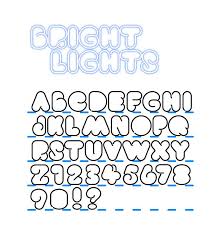 Font details and information jurassic world (1 star) (29 kb) (1 font) 500 downloads, 21 the last thirty days (free) by the wondermaker. Bright Lights Font Dafont Com Light Font Typography Fonts