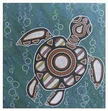Aboriginal Turtle As A Tattoo Aboriginal Dot Painting Dot Painting Turtle Painting
