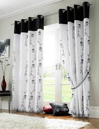 Black And White Curtains For Living Room 60 Handsome Curtain Styles For Your Living Room Black White Curtains Curtain Styles White Curtains