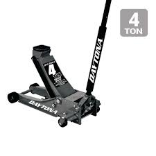 4 Ton Professional Rapid Pump Floor Jack Black In 2020 Jack Black Pumps