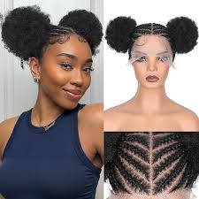 Amazon.com : Olymei 360° Hd Full Lace Knotless Braided Wigs for Women Box  Braid Wig with Baby Hair Human Hair Blended Long Light Brown Braided Lace  Front Wigs 36Inch : Beauty &