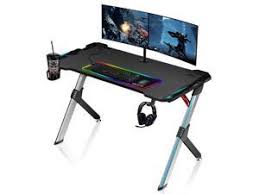 Browse a wide variety of corner desks, computer desks, kids desks and more. Vitesse 63 Inch Gaming Desk T Shaped Computer Desk With Free Large Mouse Pad Racing Style Professional Gamer Game Station With Usb Gaming Handle Rack Cup Holder Headphone Hook Newegg Com