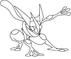 Les pokémon sont des créatures de dessin animé japonais basées sur la fantaisie qui ont été créées à la fin du 20e et au début du 21e siècle. Coloriage Amphinobi Pokemon Coloring Pages Pokemon Drawings Pokemon Coloring