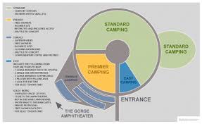 Dave Matthews Band Gorge Premier Camping Tickets Dmb 2019