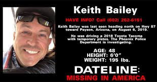 Arizona woman worried foul play involved in the disappearance of her  husband Keith Bailey