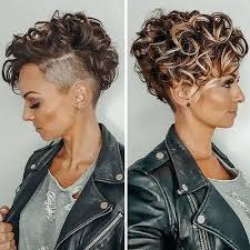 Wavy hair look great in haircuts up to the chin. 63 Cute Hairstyles For Short Curly Hair Women 2020 Guide Curly Pixie Haircuts Short Curly Haircuts Hair Styles