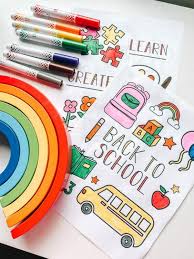 Supercoloring.com is a super fun for all ages: Free Back To School Coloring Pages For Preschool Kids