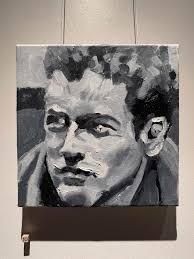 Young Paul Newman by David Thornberry