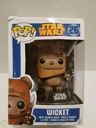 Funko Pop Star Wars Wicket 26 Bobble Head Vinyl Figure Brand New Film Tv Videospiele Bell was waiting for him. fabrica moises