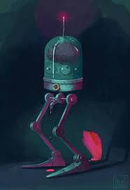 Brainbot By Lucas Soriano Beltran Art Inspiration Painting Poster Art Art