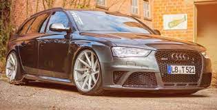 Audi Rs4 Avant On Vossen Vvs Cvt Audi Audi Cars Audi Rs4