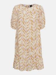 Ob kleider, tops, hosen oder röcke: Vero Moda Kathrine Dress Beige