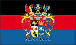 Wappen und flagge stammen von der grafschaft und späterem fürstentum ostfriesland, das 1744 in preußen aufging. Fahne Flagge Ostfriesland Schrift Niedersachsen Deutschland Fahnenwelt