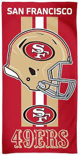 Nfl Strandtuch 150x75 Cm San Francisco 49ers Amazon De Sport Freizeit