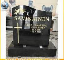Cheap Lettering Black Granite Headstones Wholesale For ...