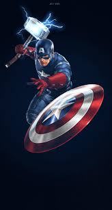 Steve rogers has always been an unusual figure. Captain America Mjolnir Wallpapers Wallpaper Cave