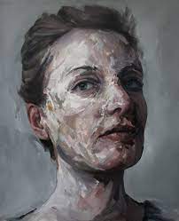 L'artista olandese, realizza ritratti dal fascino sinistro e dall'aspetto inquietante. Tessa Painting By Daniel Martin Saatchi Art