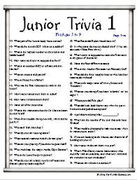 A lot of individuals admittedly had a hard t. Our Junior Trivia 1 Game Is For The 5 To 9 Age Group