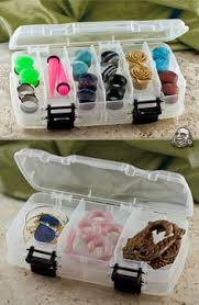 medium clear storage case organization body mods jewelry tattoo body suit tattoo