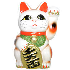 A neko pet or a fishing rod or even some seeds to farm. Manekineko 5 Beckoning Cat Piggy Bank 15cm 5 90inch Cat Lucky Manekineko Pottery æ‹›ãçŒ« Irohadori Com Toy Japan