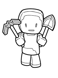 Coloriage en pixel a imprimer maincraft. Minecraft Dessin