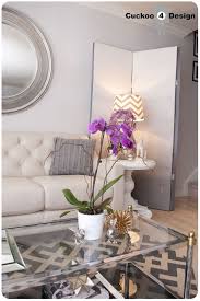 Cuckoo4design Gold Living Room Home Decor Purple Dining Room