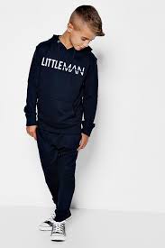 Shop with afterpay on eligible items. Boys Little Man Tracksuit Boohoo Uk