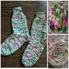 How to dye yarn with acid dyes. First Try At Dyeing My Own Wool So So Pleased With The Results I Used Jacquard Acid Dyes On Universal Ready To Dye Sock Wool Pattern Is Hermione S Everyday Sock Knitting