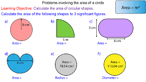 The area of a circle is the number of square units inside the circle. Area Of Circles Problems Mr Mathematics Com