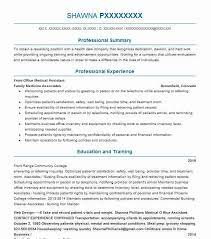 Possessing an extensive background in office administration, medical coding, information technology, and patient service. Front Office Medical Assistant Resume Example Livecareer